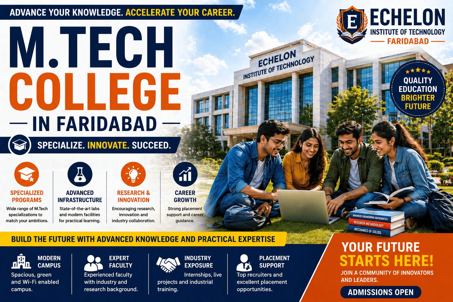 M.Tech college in Faridabad