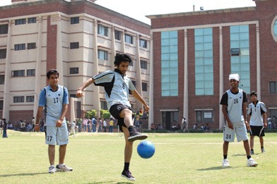 EIT football player in action